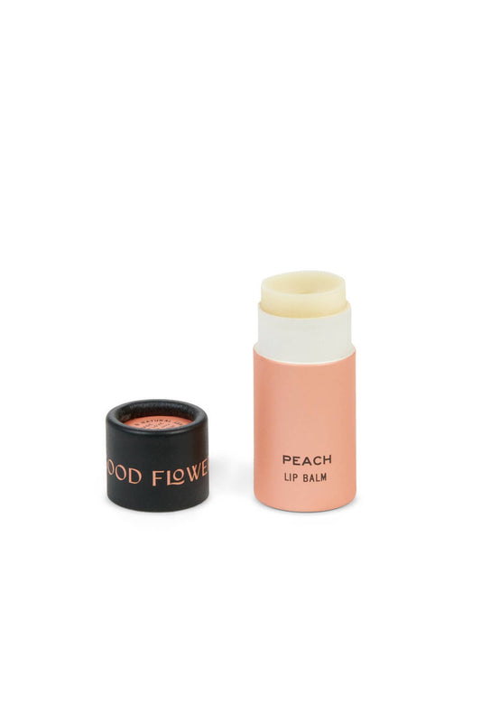 Peach Organic Lip Balm / 0.3 oz Biodegradable Tube