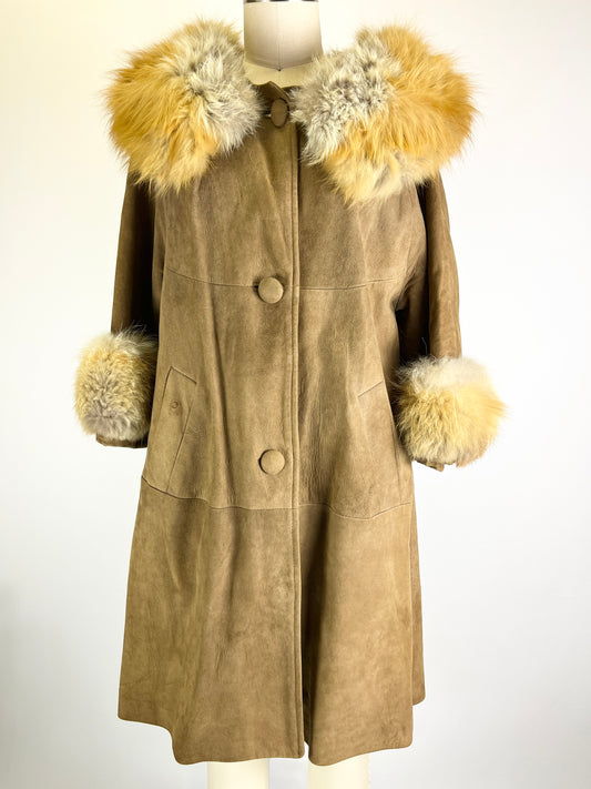 1960s Fur & Suede Jacket