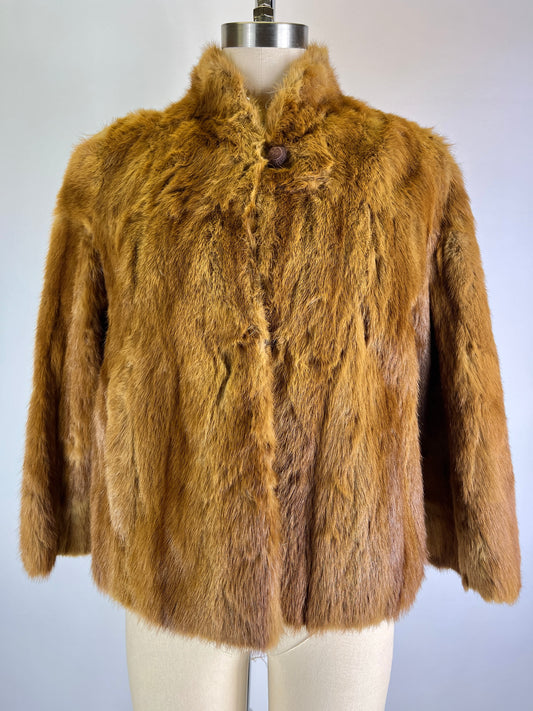 Crop Fur Jacket