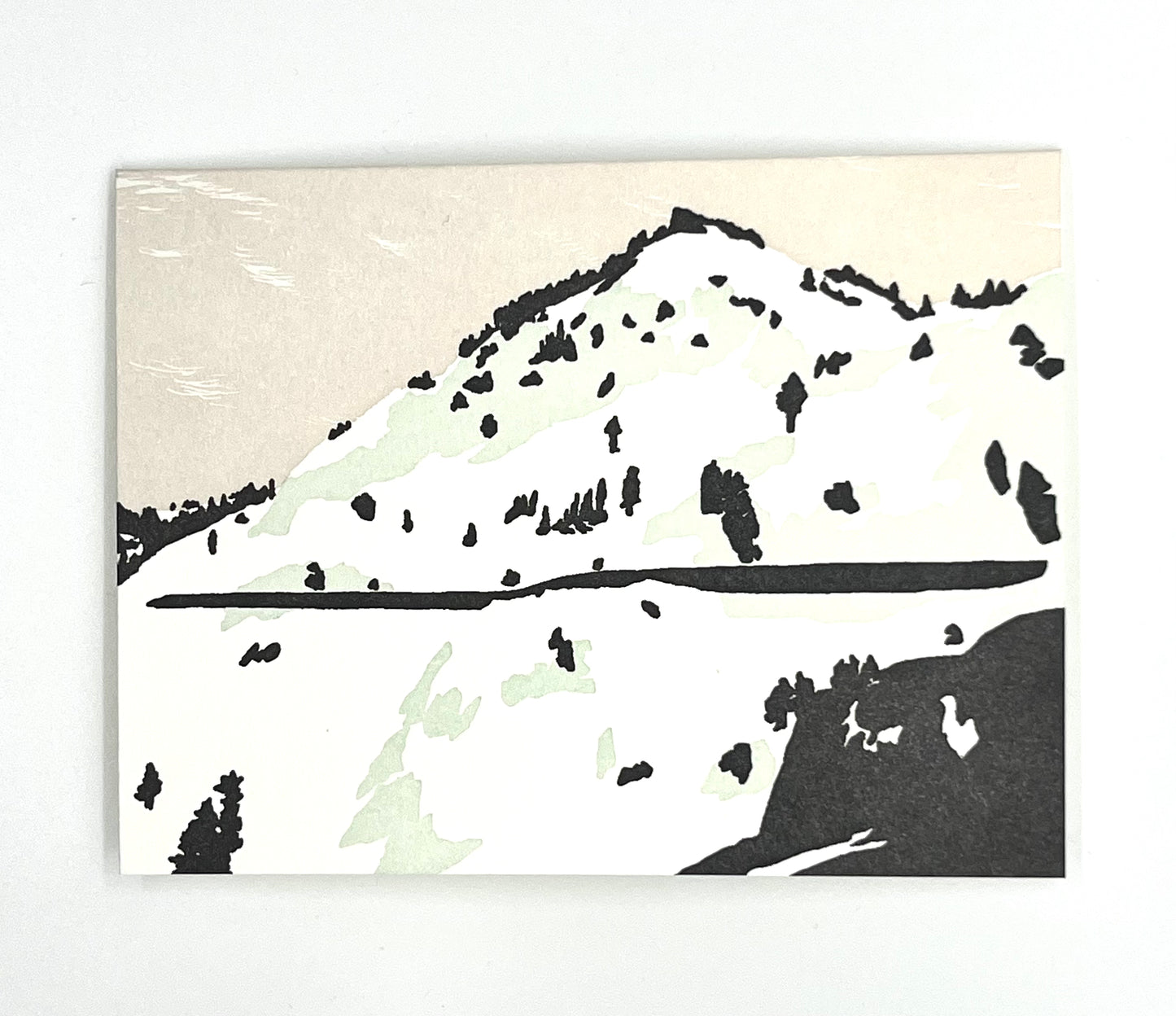 Mountain Rim Card