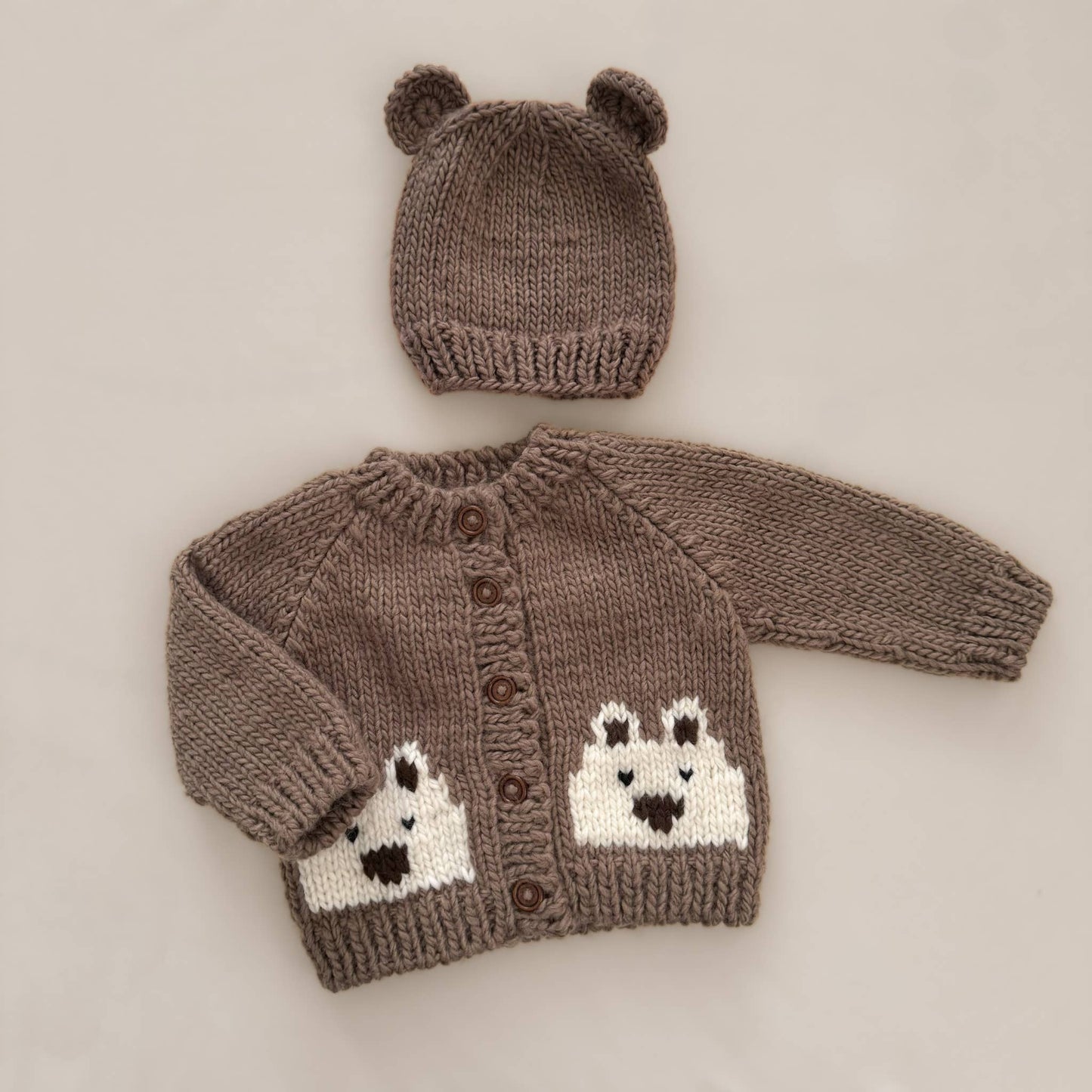 Bear Hat, Tan | Baby & Kid Accessories: M; 2-5Y