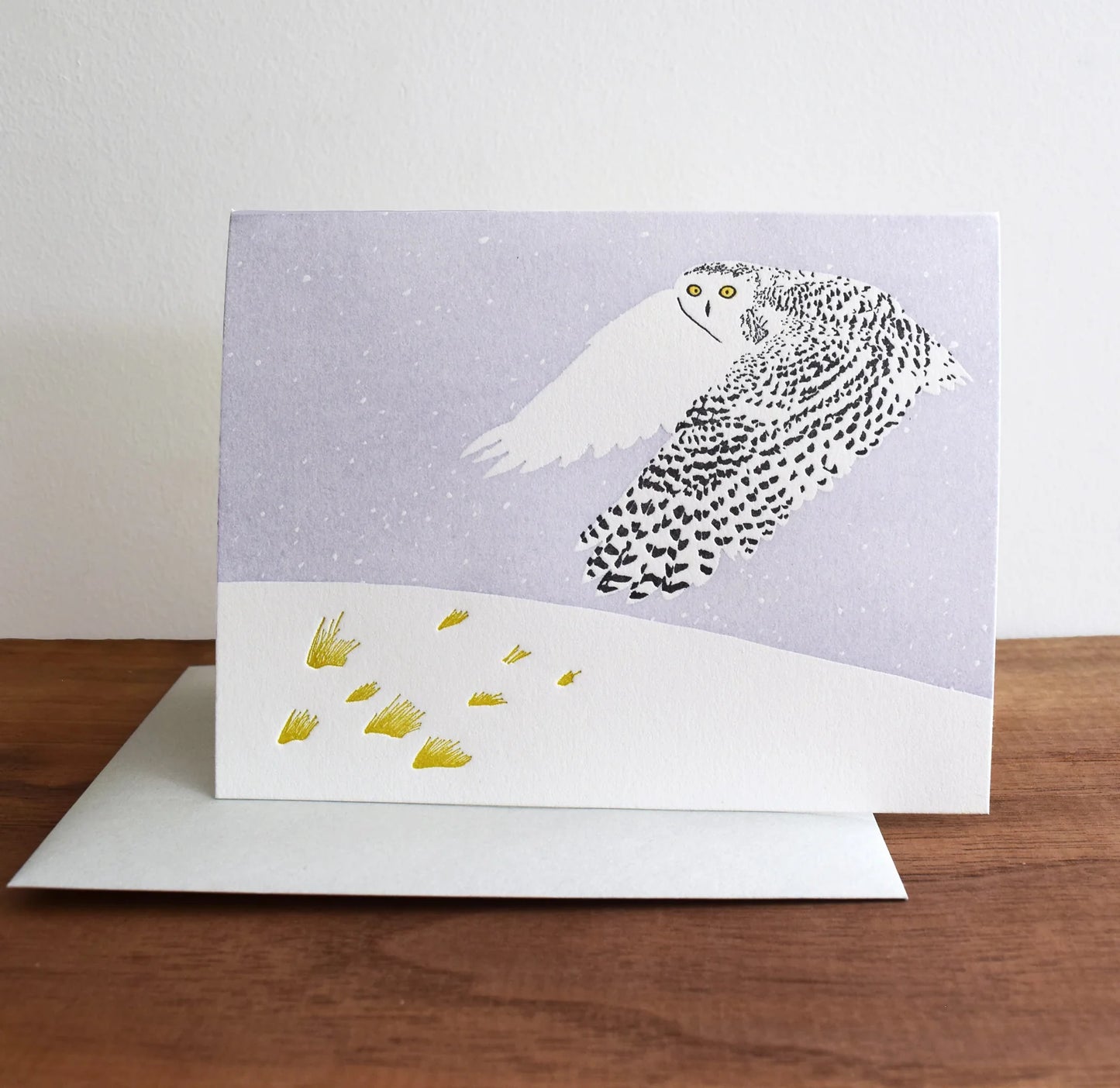 Snowy Owl Card